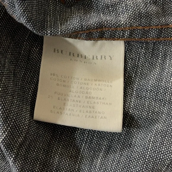 ❇️ Host Pick! ✅Burberry Denim Women's Jacket - Picture 8 of 12